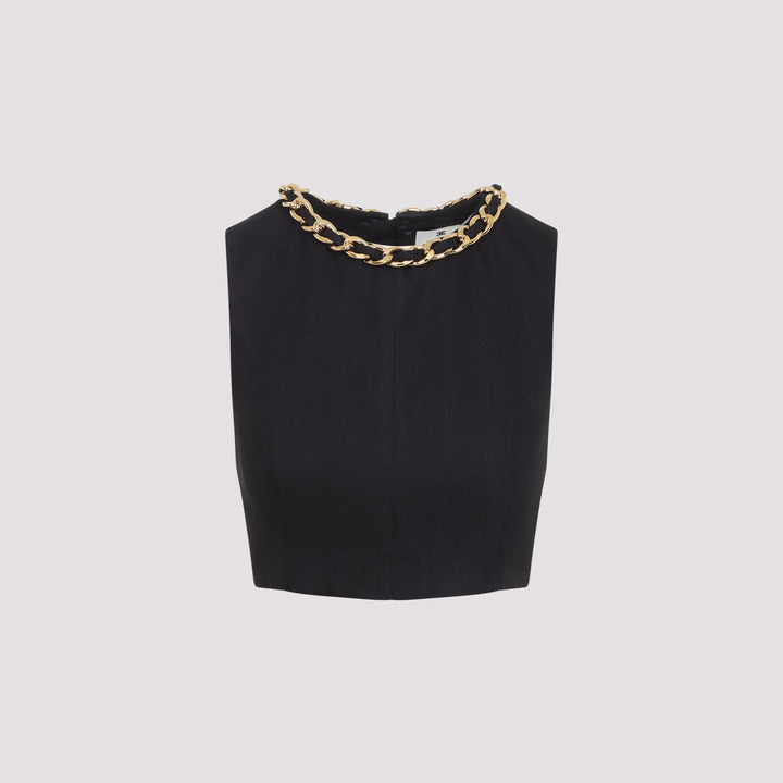 Elisabetta Franchi Top - Nero | 2119f138e9991ab6d8dbc159e81b1d8f6ca04968