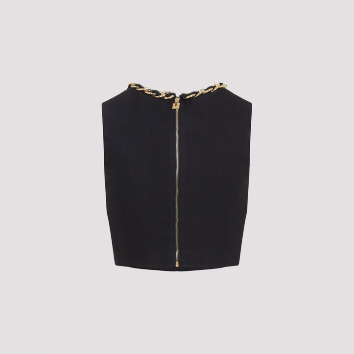 Elisabetta Franchi Top - Nero | b967939e3813358269b9e0aac708abcf3662c796