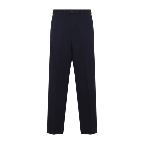 Classic Chairman Navy Blue Cotton Sailor Pants