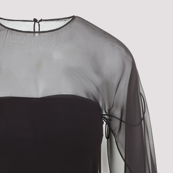 Alberta Ferretti Top - Marrone | 3629b3557f6503956f219de9584c1aec532abe49