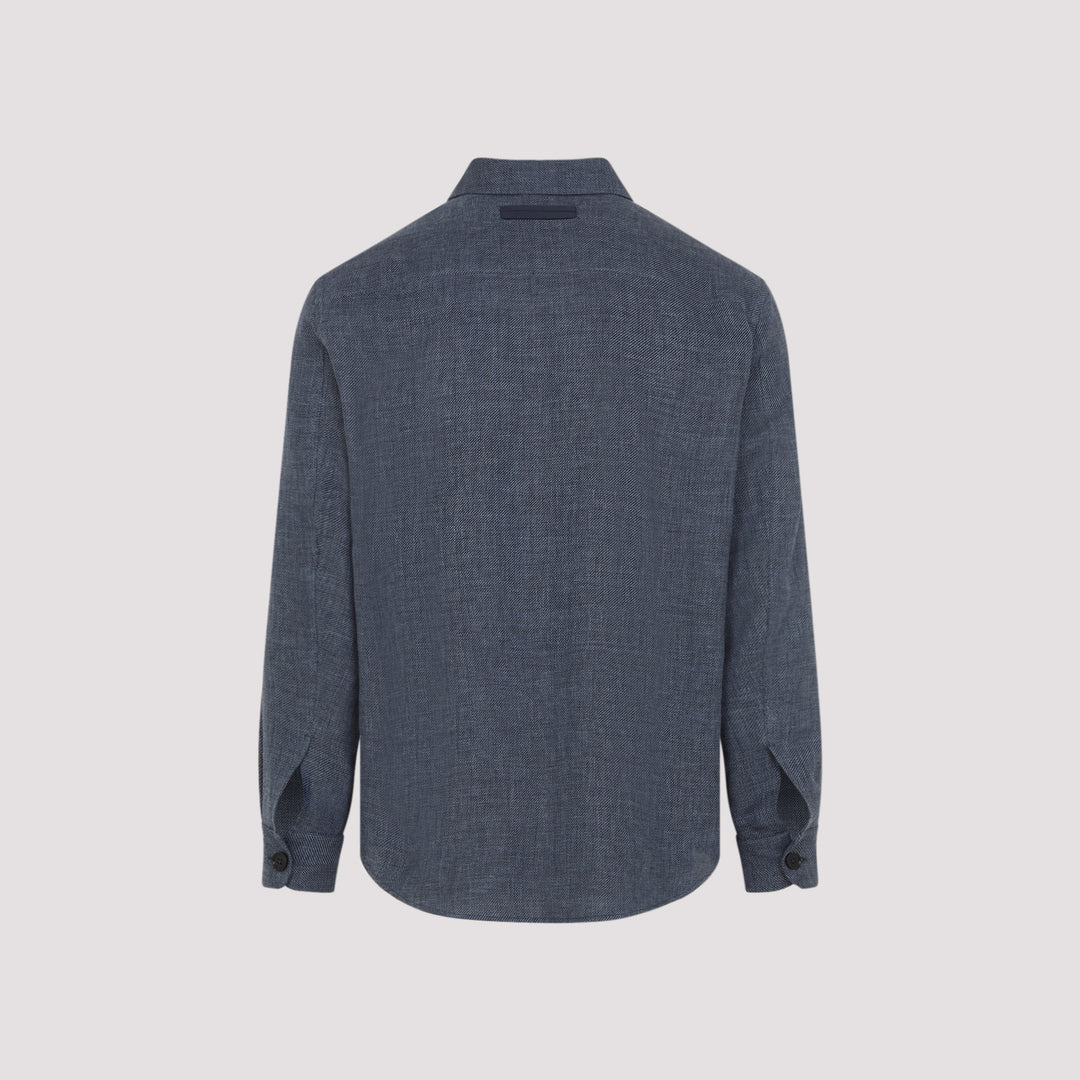 Zegna Shirts - Blu | b2cb767d2e9329adb5772077fe96592a3ea3bcef