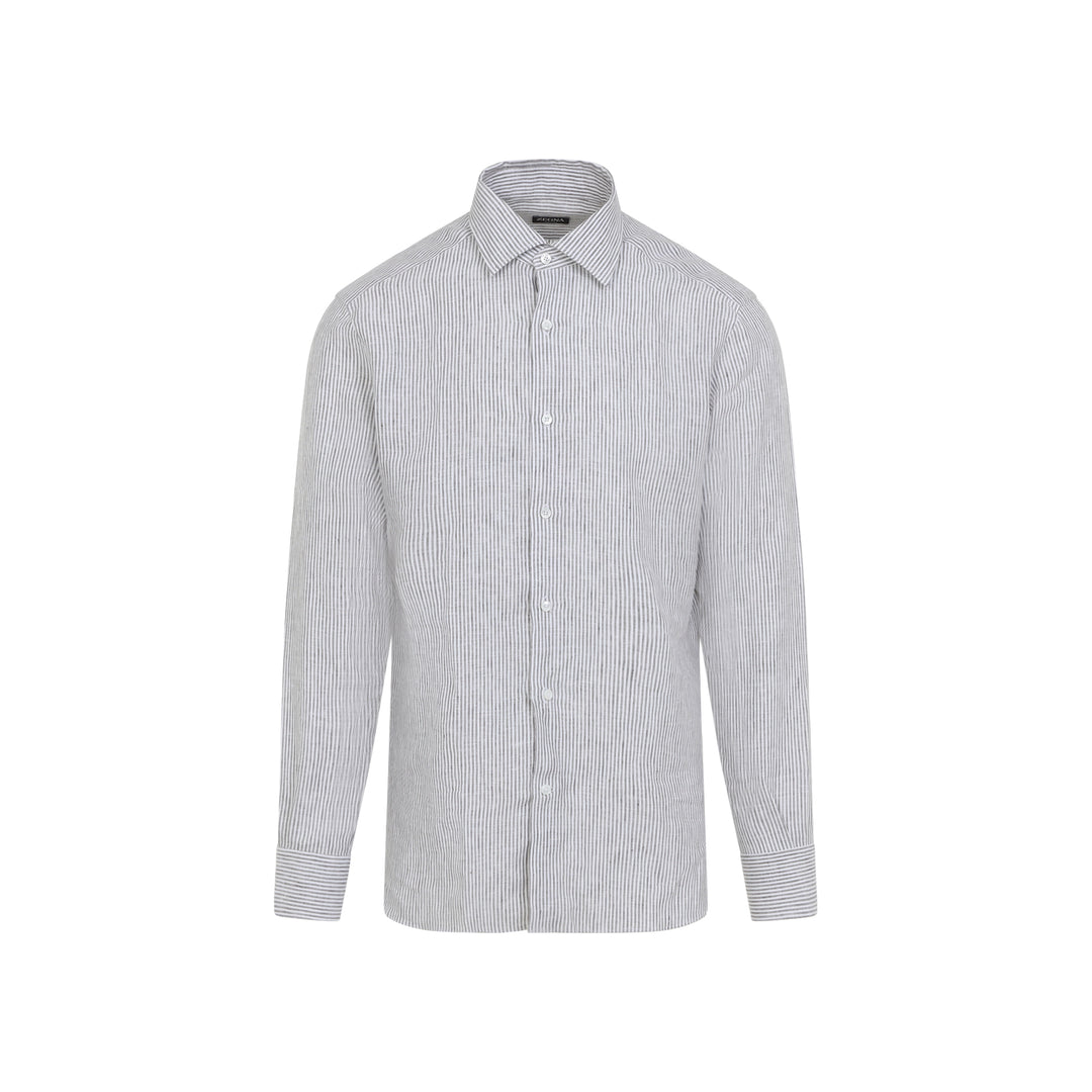 Zegna Shirts - Nude & Neutrals | 02ff8a1f5320c51226bf0ab4b00a2bdbb62457f3