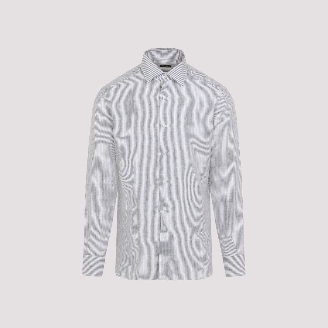 Zegna Shirts - Nude & Neutrals | 12a6ecd3d3b727d1d3d4b713f9e5561eda14ecd6