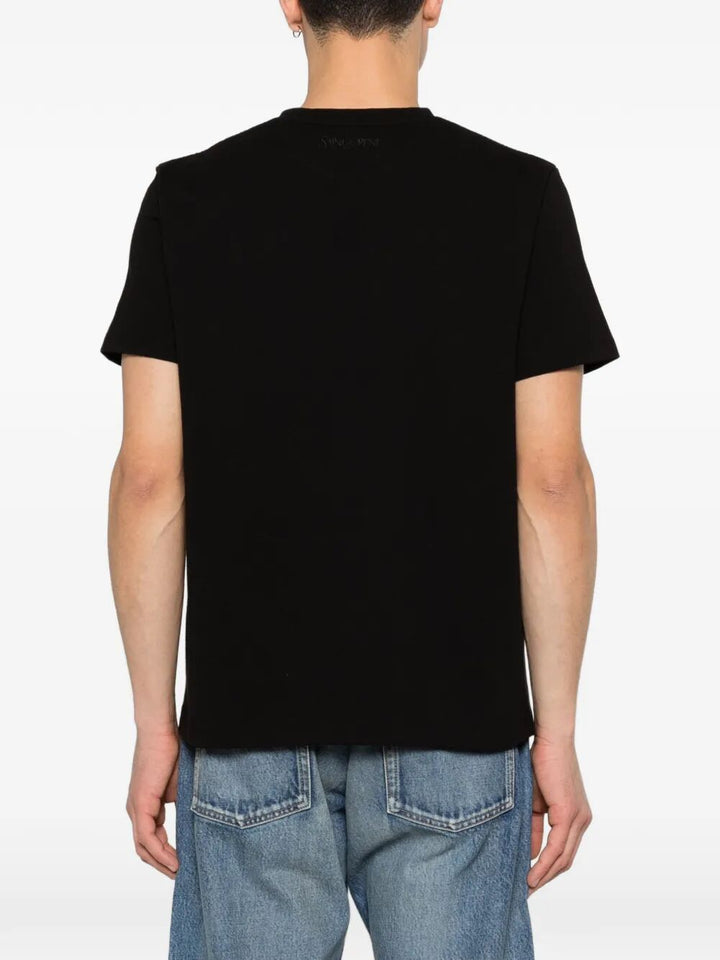 Saint Laurent Paris T-shirts - Nero | db7833f74743b8385070b2e8f7136216c13c8886