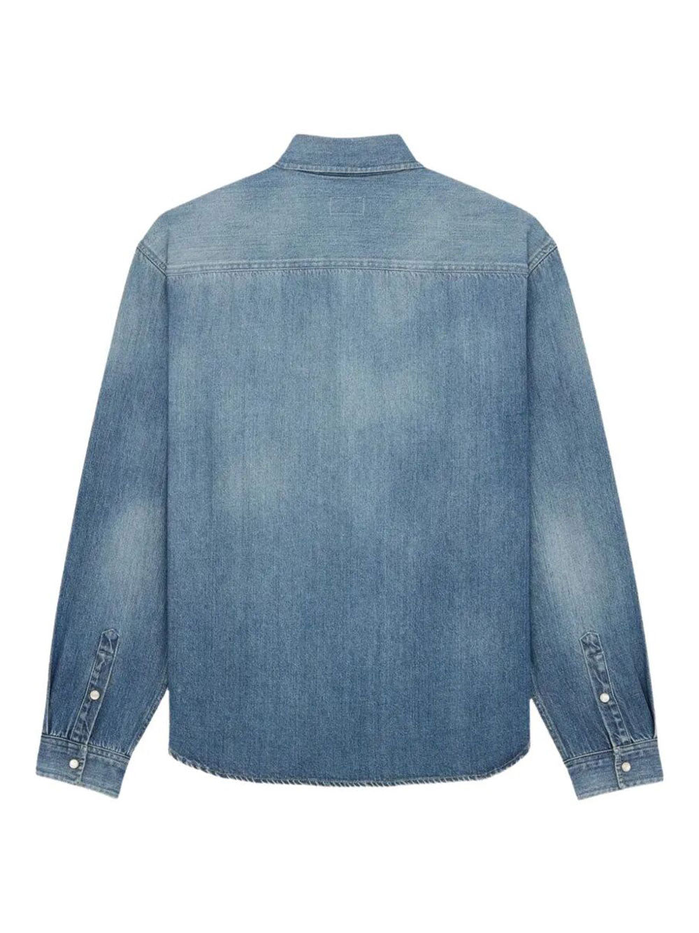 Saint Laurent Paris Denim&leather - Blu | 500025a2fcd12ce00207aaee9a4789bb68c05472