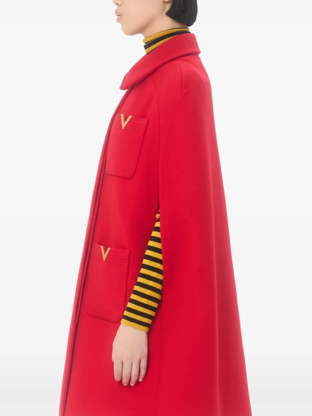 Valentino Garavani Cape - Rosso | 0908e6f6a0d954e3784b9366c5718c48f68608d9