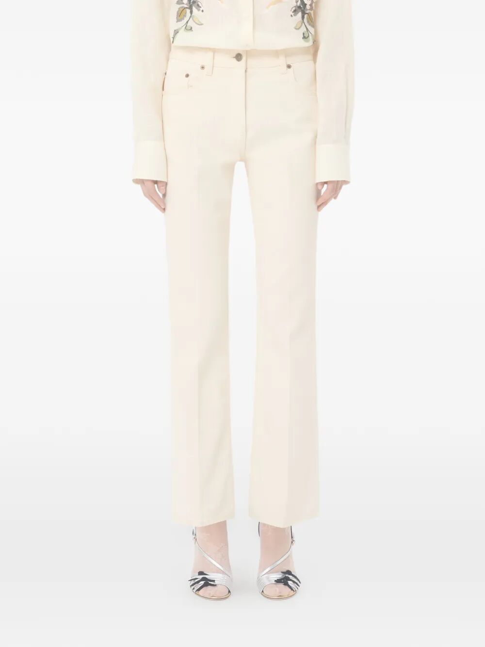 Valentino Garavani Flared - Bianco | 681318d82263cc3b6b5a81f89b48a803bfa6e5a7