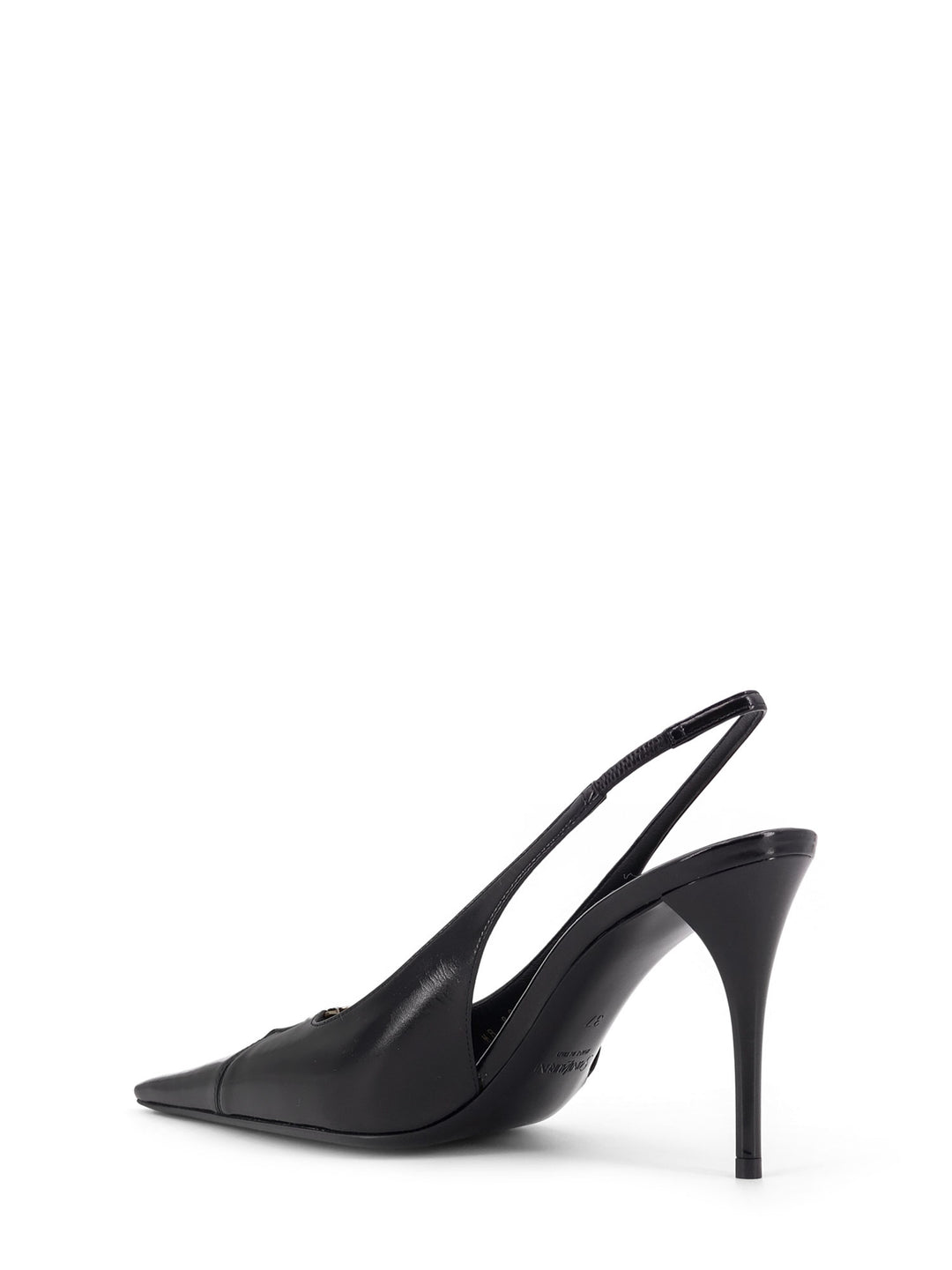 Saint Laurent With Heel - NERO/NERO/NERO | b2512d9ba5393e2b8cc23470859a67244a345e69