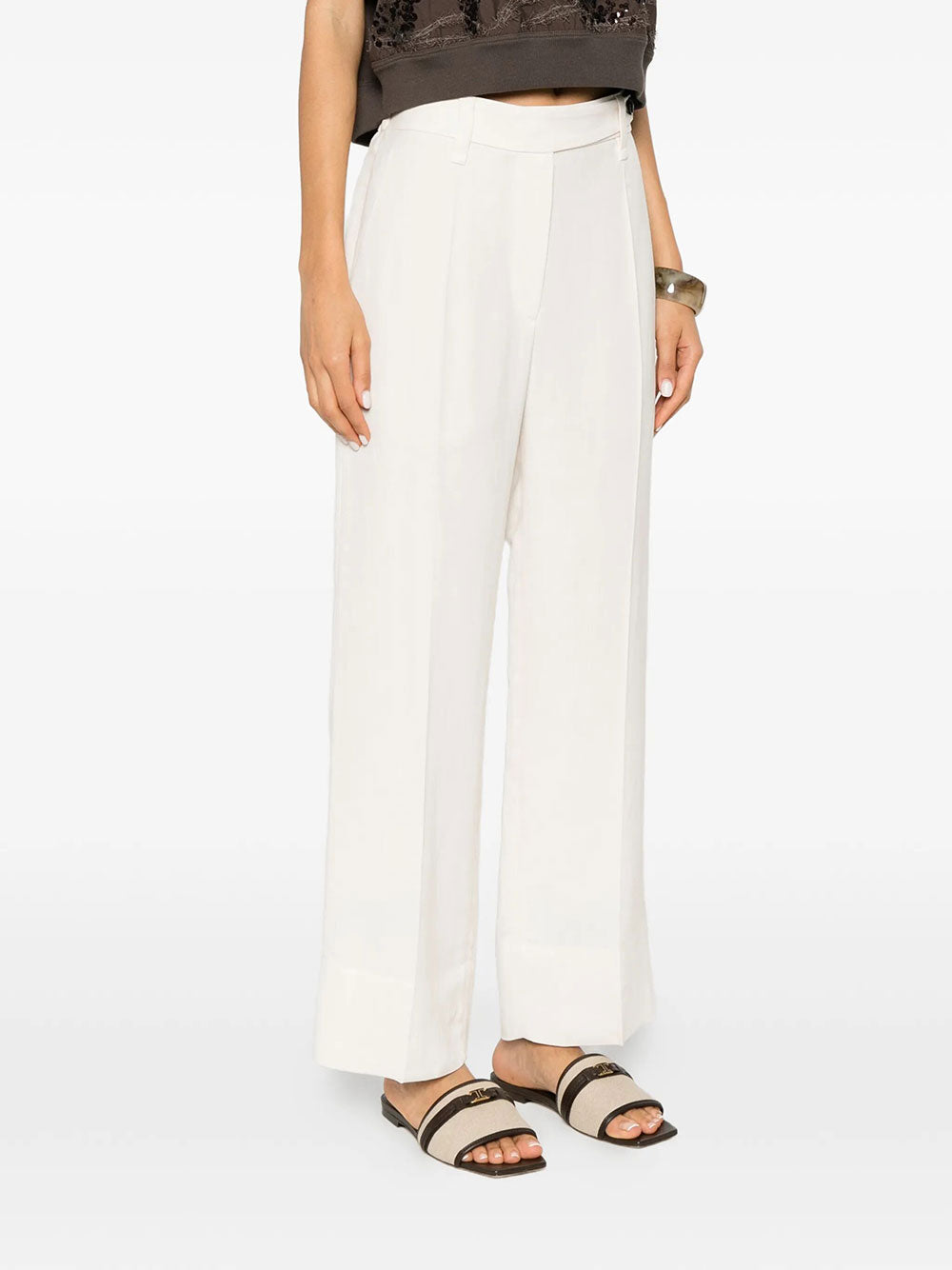 Brunello Cucinelli Tapered - Bianco | b721d8c6ba368799ab62fb711110ff1afe4e1762