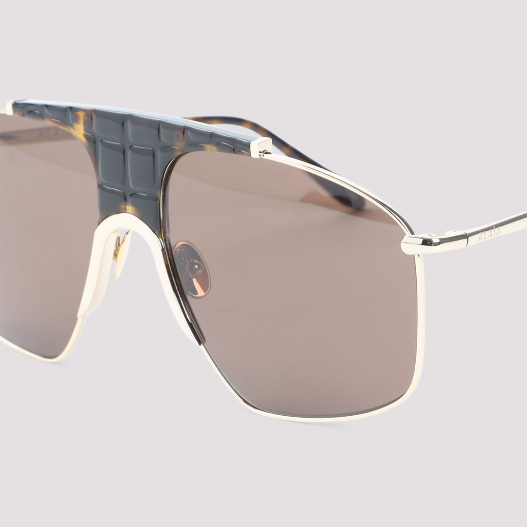 AlaÏA Eyewear Occhiali da Sole - Metallic | e834314b67ca21b65e7ce99036aea36b6f75775d