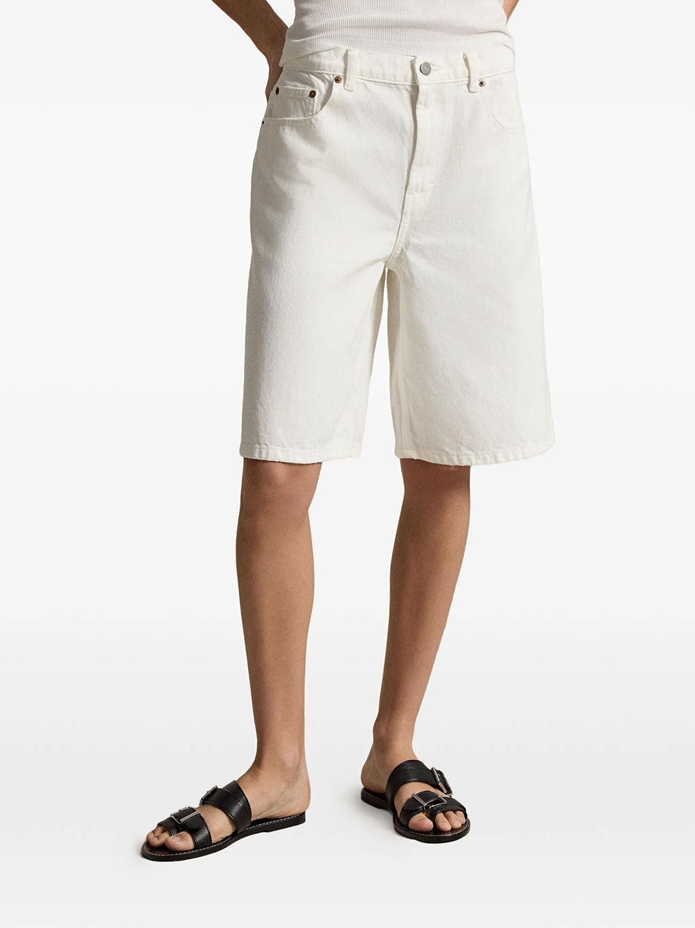 Polo Ralph Lauren Bermuda - Bianco | 2cffbb3c6cdf8a3d974b77d8f8197632519aafd3