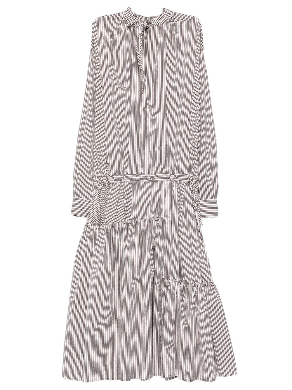 Dries Van Noten Long dresses - Marrone | b091ea1187dcc8815b90070f0bc612c5fa3b0063