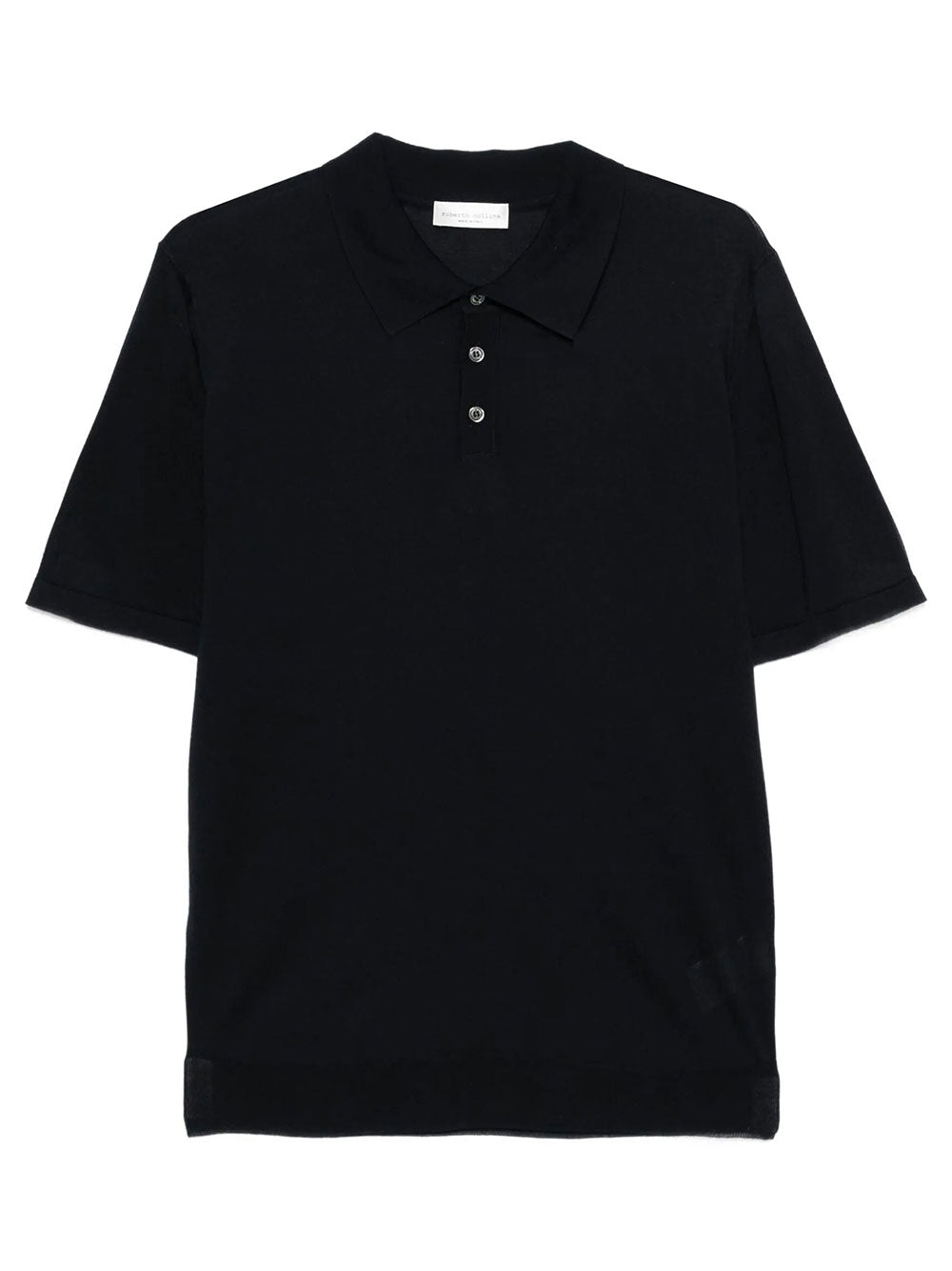 Roberto Collina Polo - Blu | fa8e97b327379a67e83c069c8def69cf653856e0