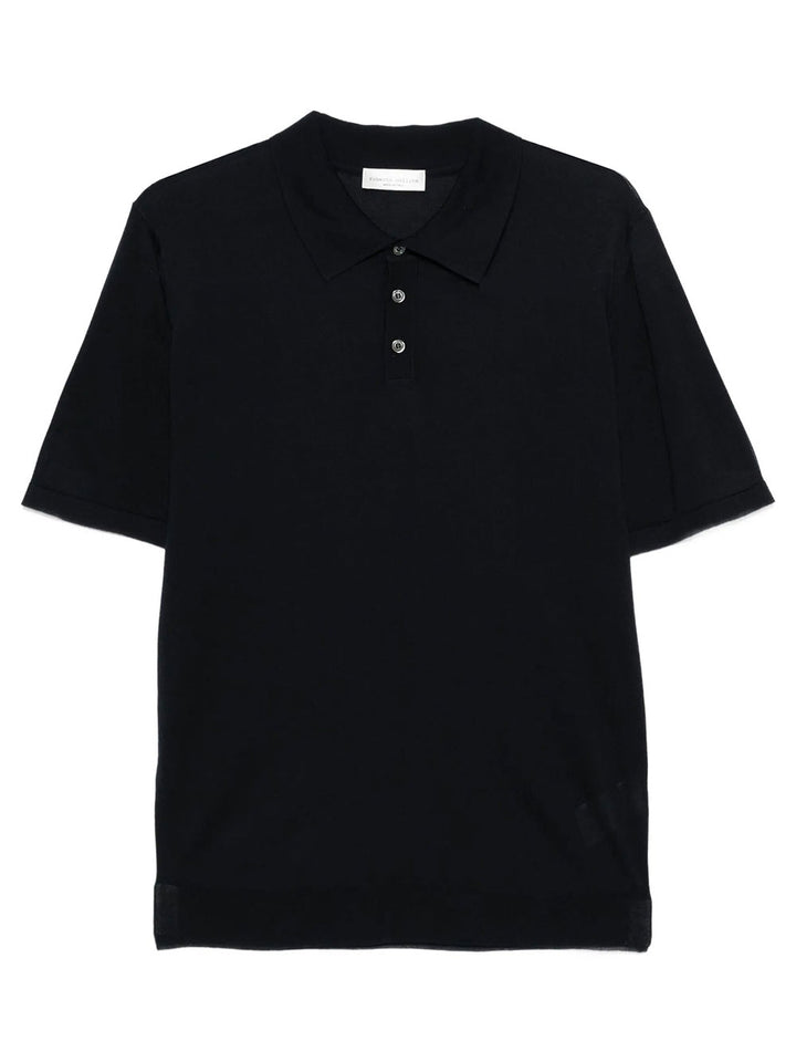 Roberto Collina Polo - Blu | fa8e97b327379a67e83c069c8def69cf653856e0