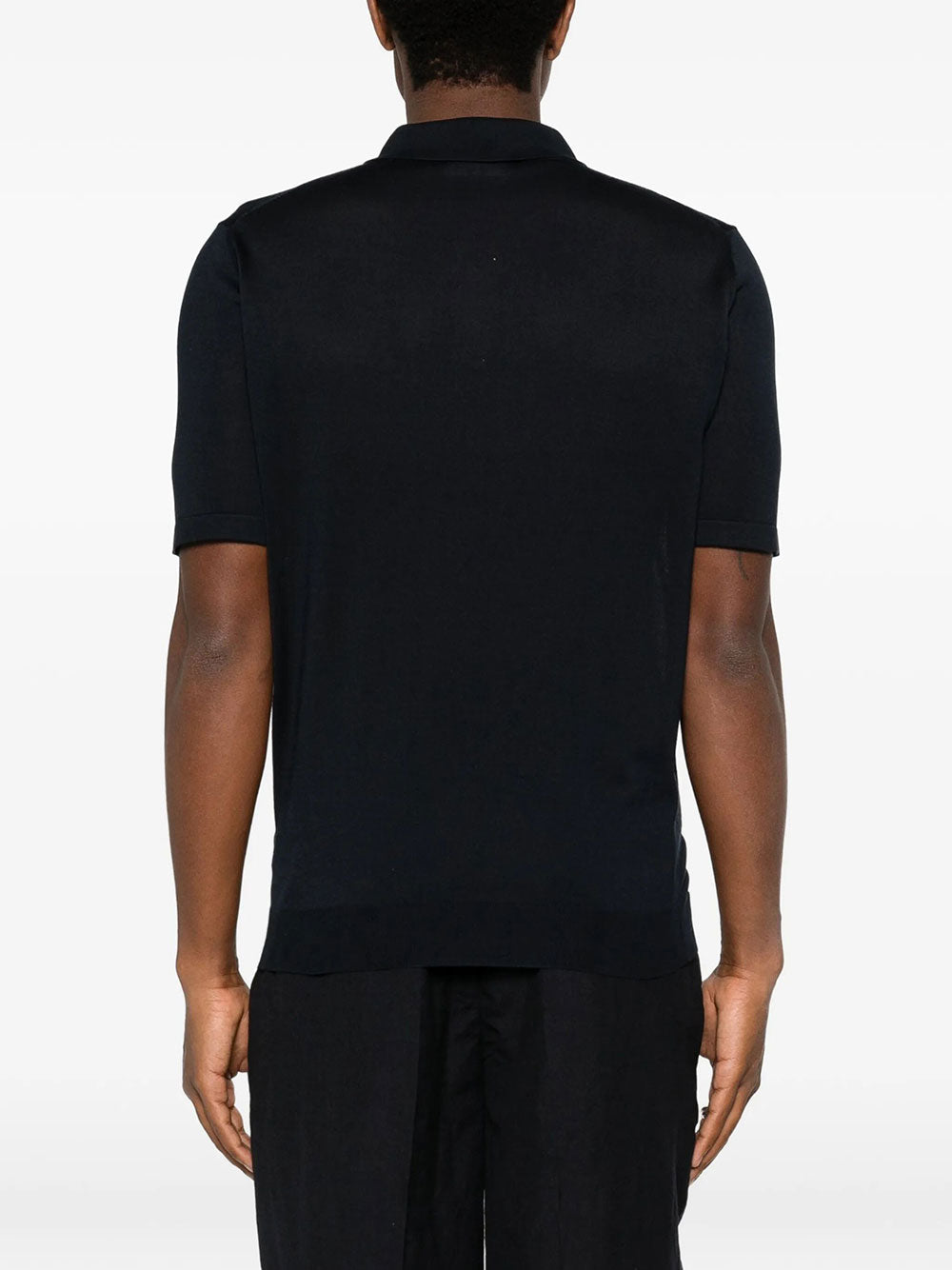 Roberto Collina Polo - Blu | 8df743e391f390ecfbce9860fc2a06f6f53b71a6