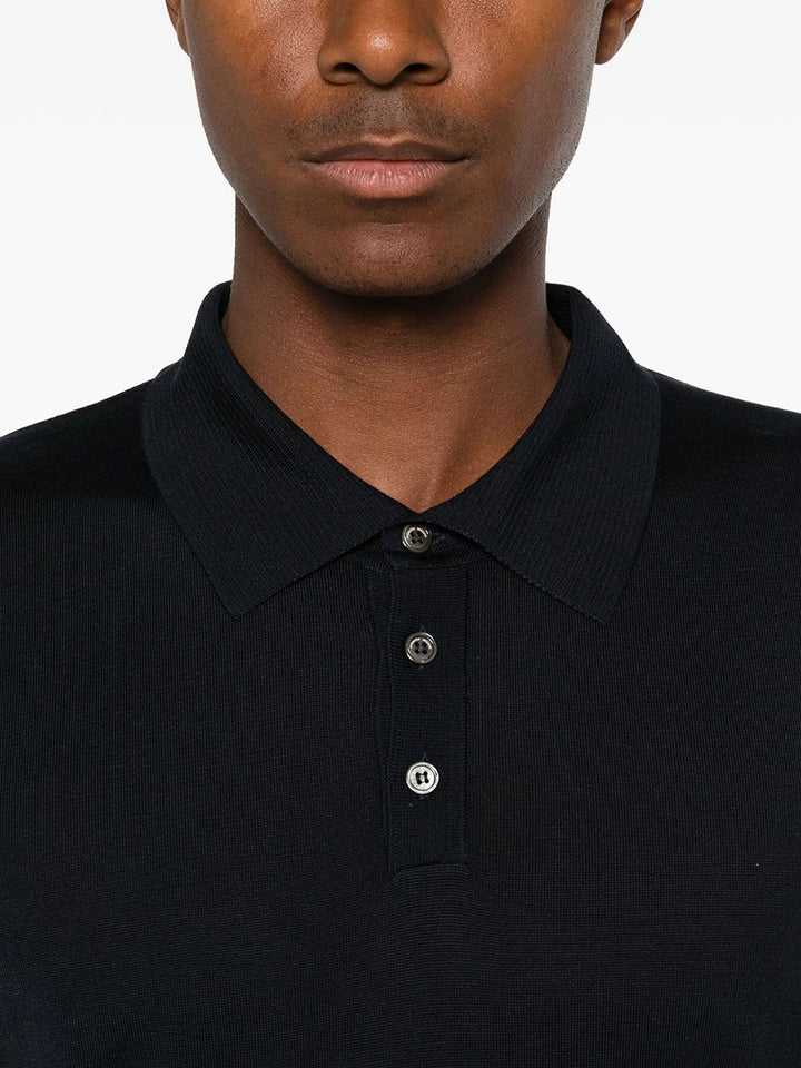 Roberto Collina Polo - Blu | 65bb33a8df2282efb498061d77780366673e2eb4