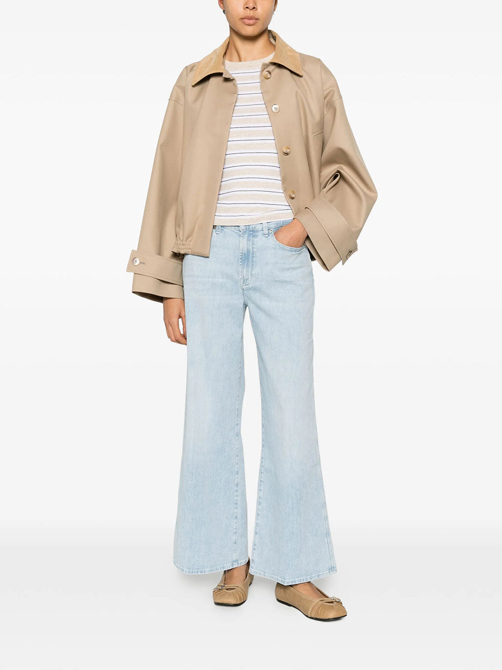 7 For All Mankind Flared - Blu | 731e54d61a30502cfa5a7f79687e40964e5af1ed
