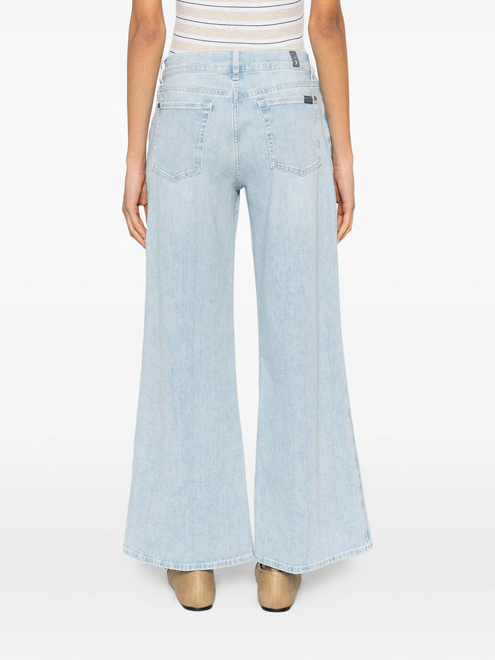 7 For All Mankind Flared - Blu | 643fff722594b6c6f84eaceaebb16e20e424e06a