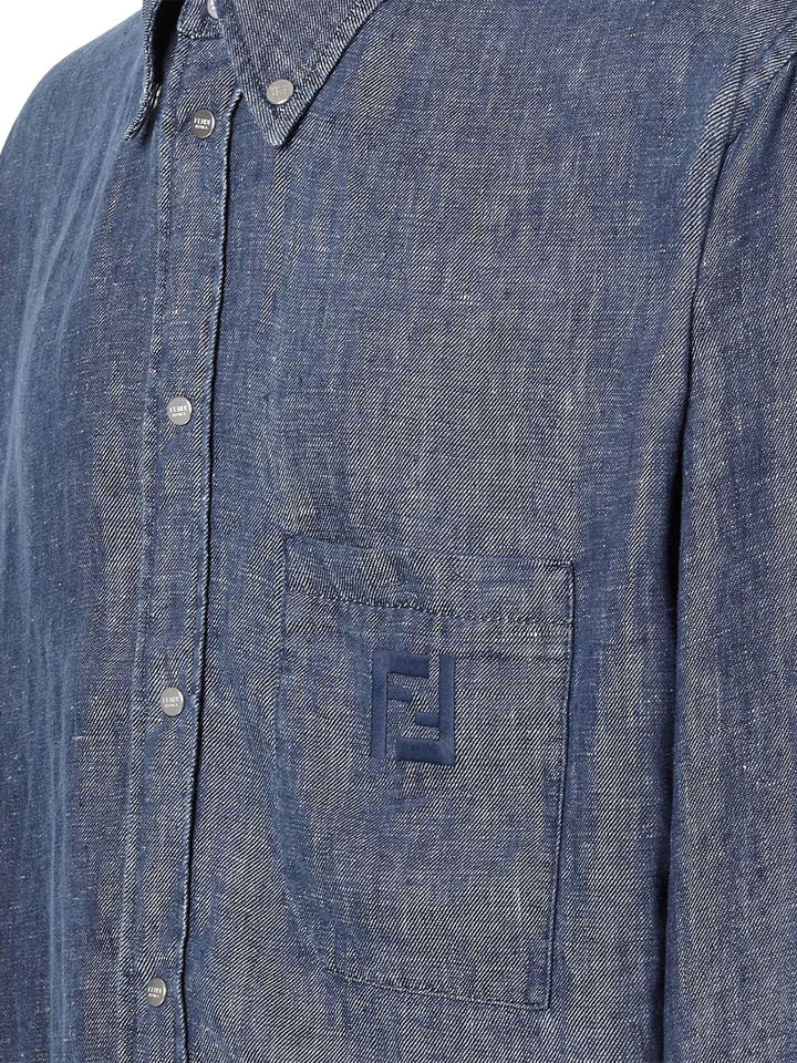 Fendi Plain - Blu | 0d9b1fa6624566d8a2e8638cc245cc8ceda04cb8