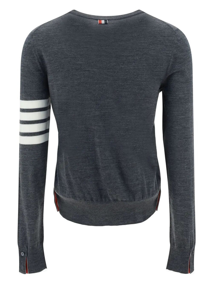 Thom Browne Pullover - Grey | 2110f35bc2258f1fcaf2dd68ed062c5e8c8959b6
