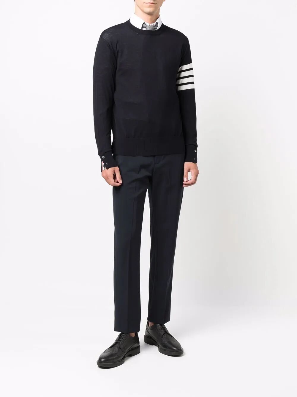 Thom Browne Pullover - Blu | f61d2d4da38326160223791aea189a87d410b0c1