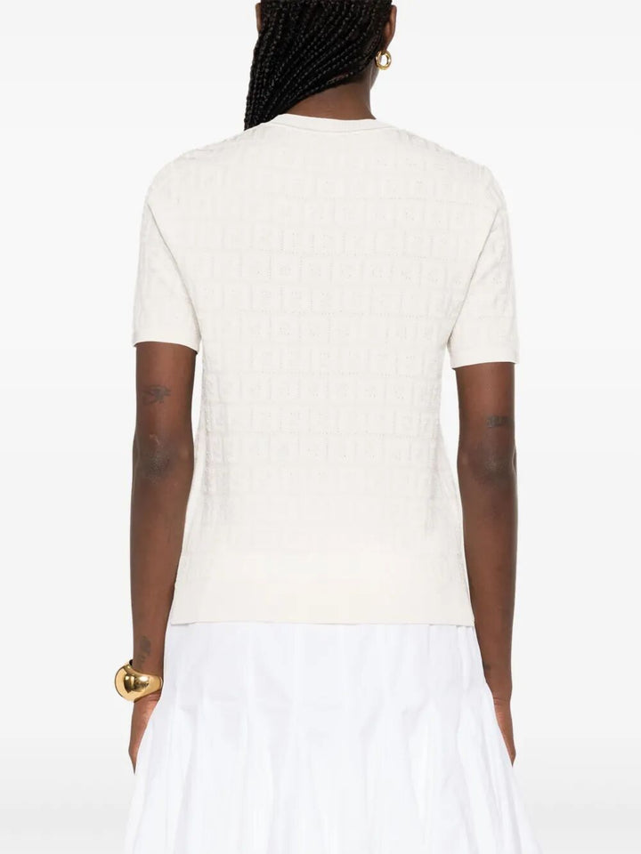 Fendi Pullover - Bianco | e9d15ced62b345080b4e61a1f779bb7293d3b417