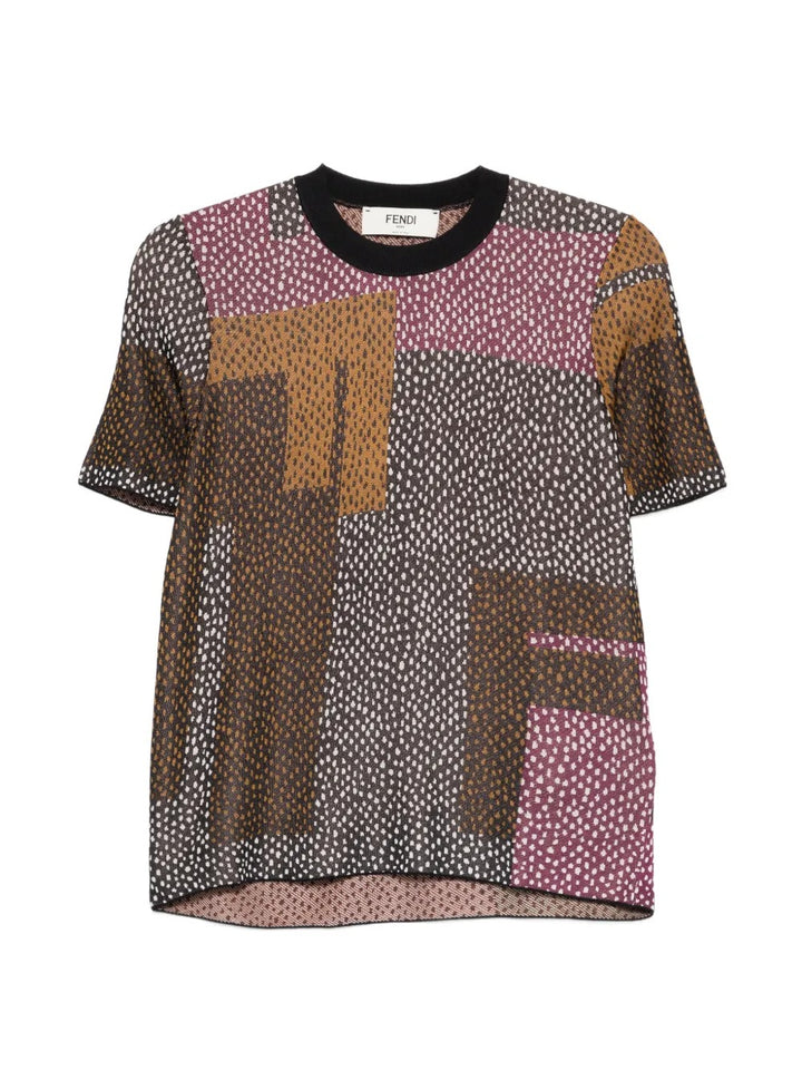 Fendi Pullover - Marrone | 7270e83d5090227582d04b7e6d497372608035c1