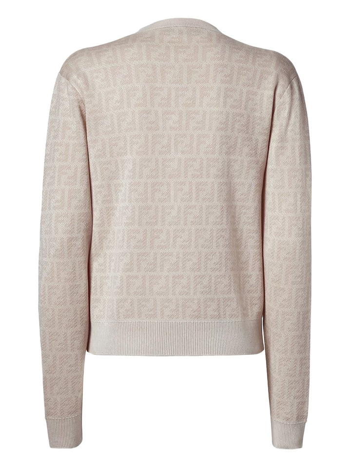 Fendi Cardigan - Nude & Neutrals | 99a2fa141d2ec38a6e0ab2ee49c392a22a22fc22