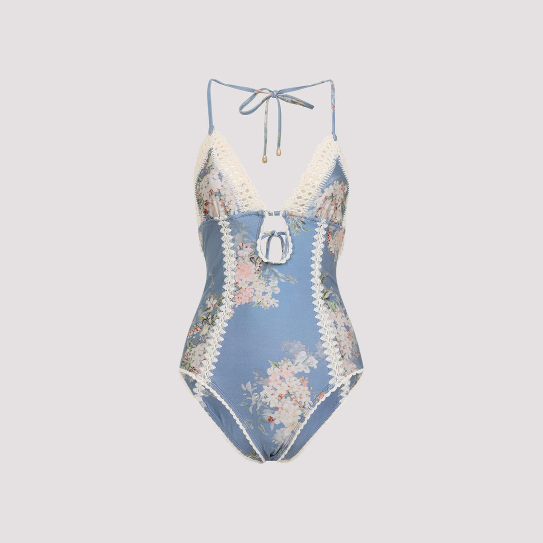 Zimmermann One-pieces - Blu | 7320ff54a0da1aa92b8e41e57e0442e8783987c4