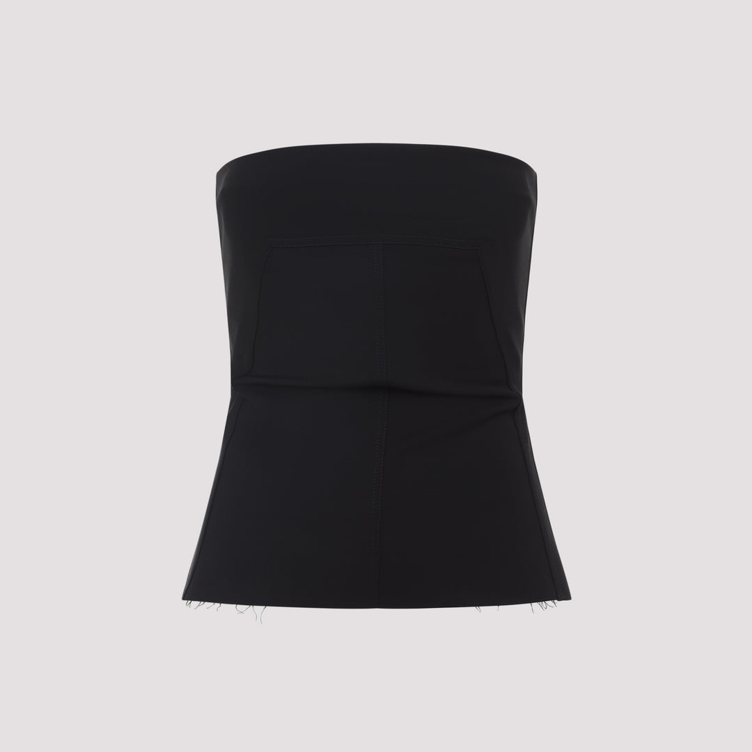 Rick Owens Top - Nero | 978d052ba12876eac074319f0bf14a467f96d136