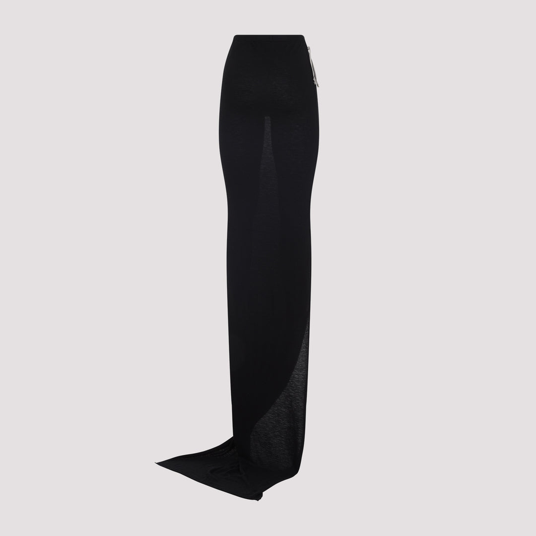 Rick Owens Long skirts - Nero | d61c366af63faab9c1f52636d953deabfce960f3