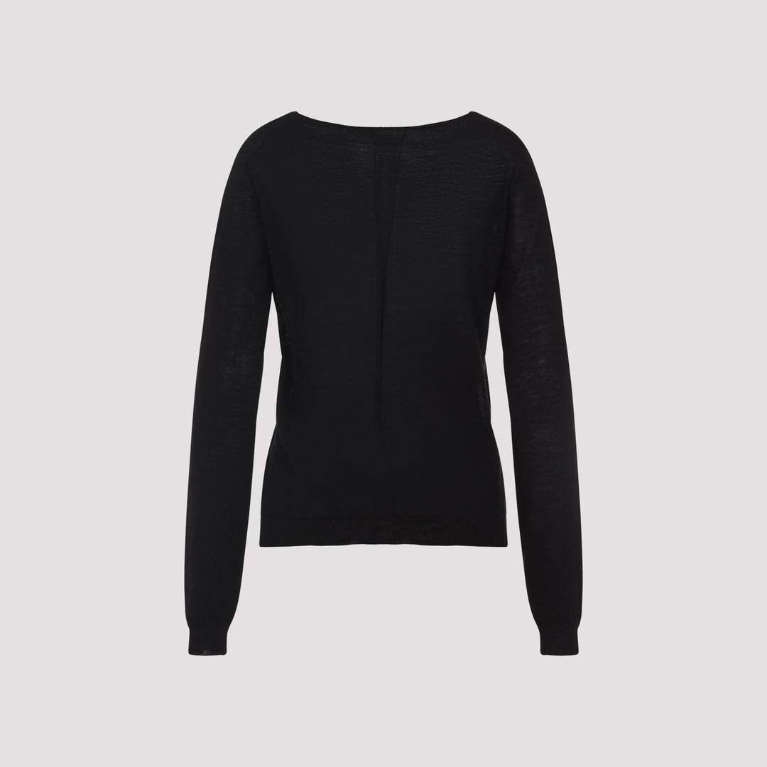 Rick Owens Pullover - Nero | ba74b9ff8a27335bb9abf1c94452f1fdc80616d5