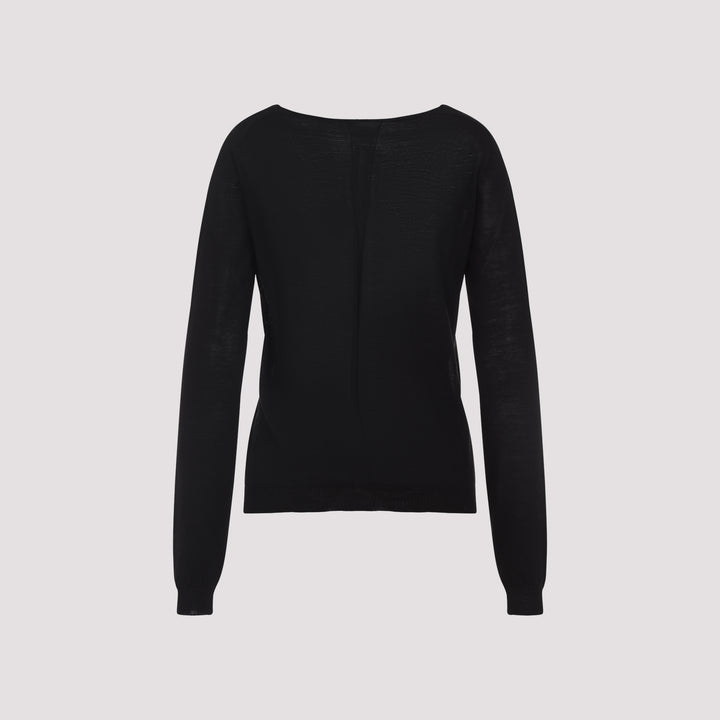 Rick Owens Pullover - Nero | ba74b9ff8a27335bb9abf1c94452f1fdc80616d5