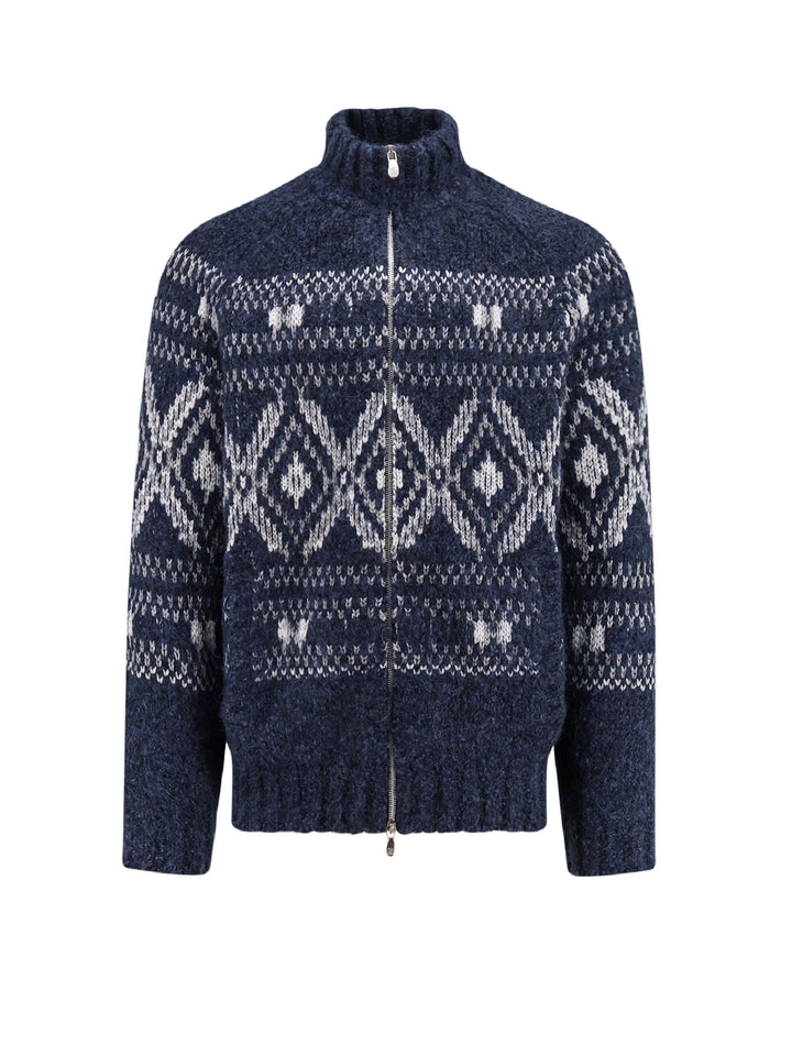 Brunello Cucinelli Sweaters - NAVY PANAMA GRGIO MEDIO | 13a8f9d744f21eba085601d15e9348fd064e62b9