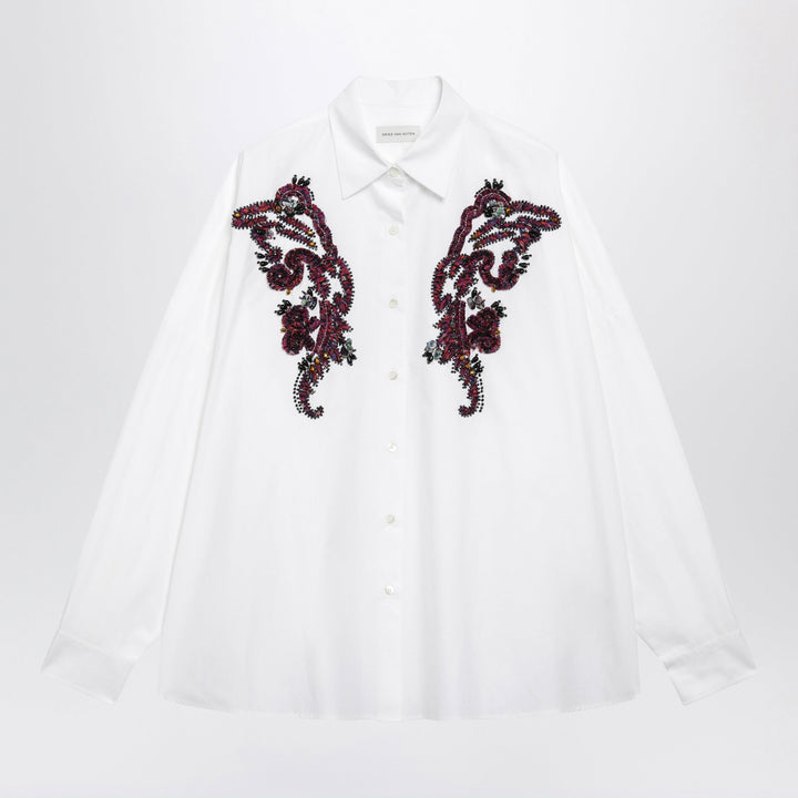 Dries Van Noten Shirts & Tops - Bianco | 470e361c8a6107a04ad03986b7029e8e714bfc3c