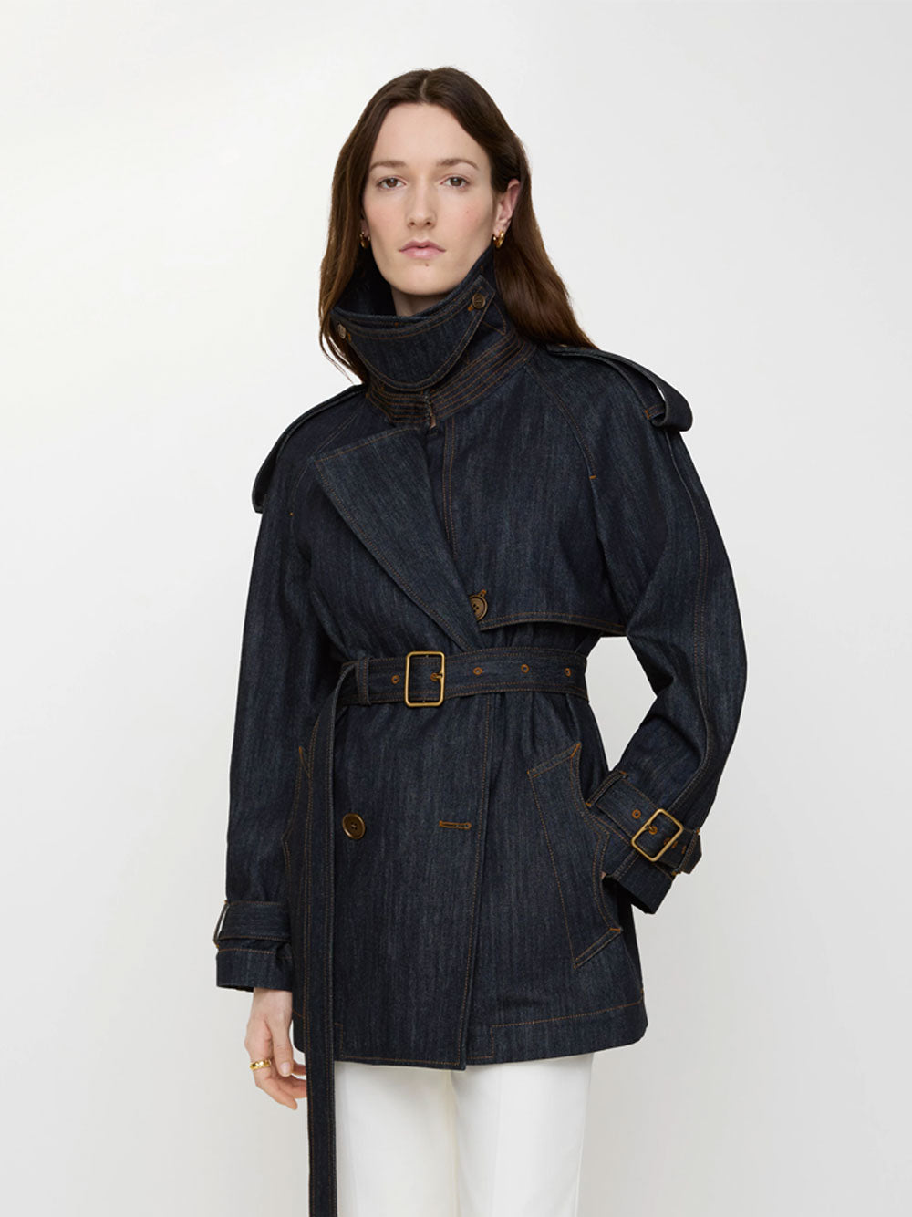 Burberry London England Trench - Blu | 70cdb3b3d38aad8b90cb07c2468db2b96252bed7