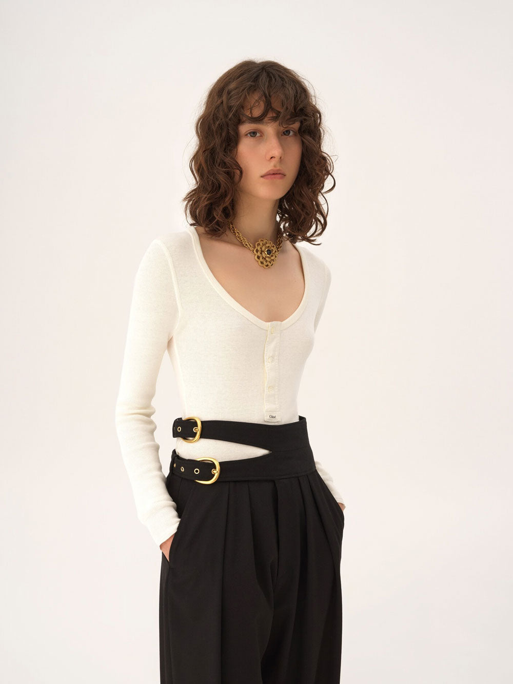 ChloÉ Top - Nude & Neutrals | 3085f314c2609c9013bd7ab5d9a2ca2ee9450470