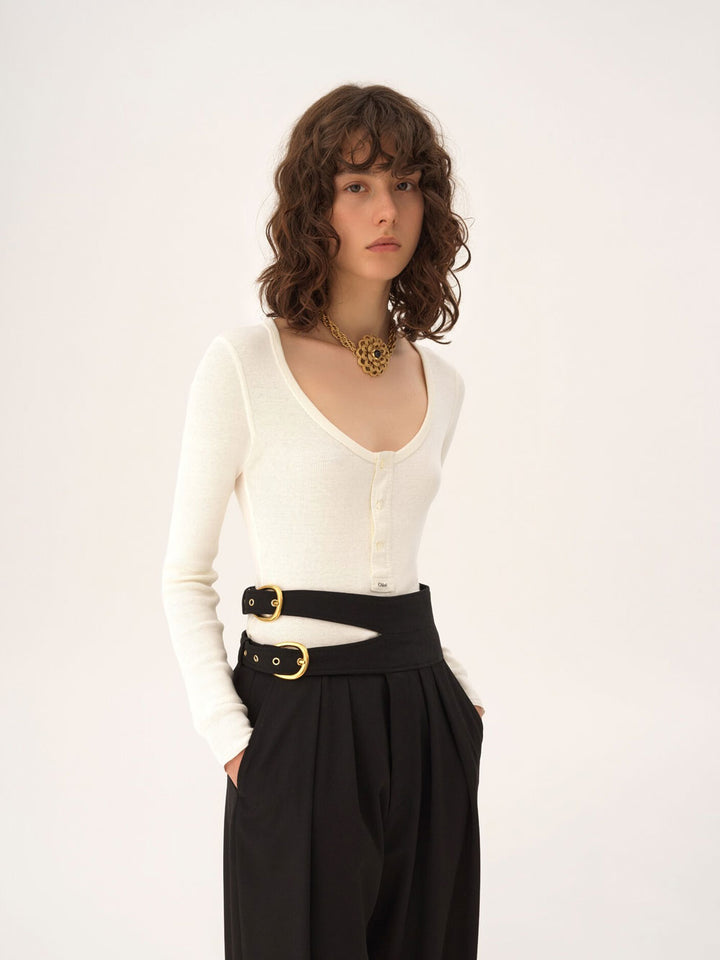 ChloÉ Top - Nude & Neutrals | 3085f314c2609c9013bd7ab5d9a2ca2ee9450470