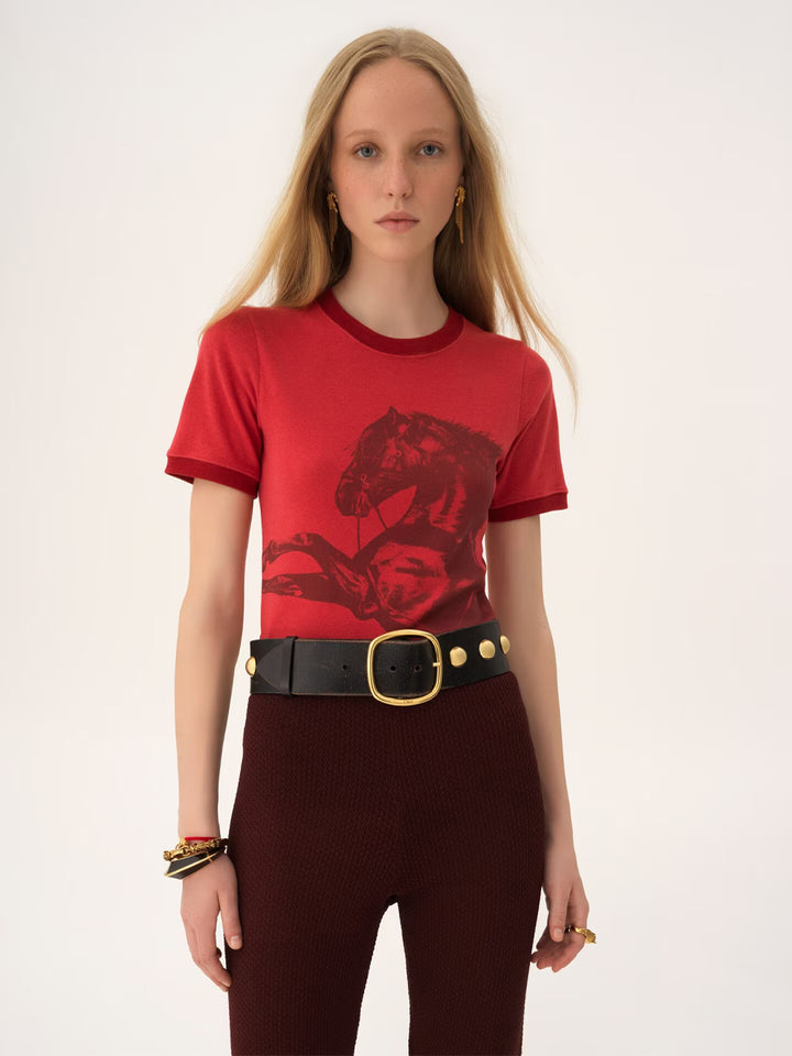 ChloÉ T-shirts - Rosso | 47b763824b21bfa39a3209dfe6b6a50eb4930d1e