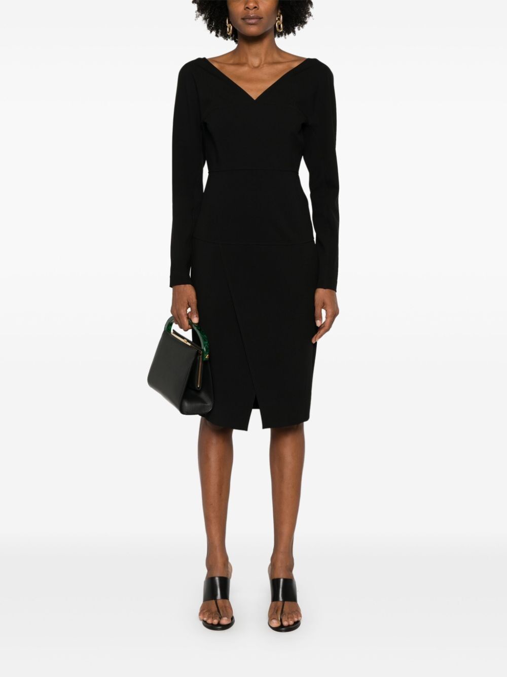 Fendi Midi dresses - Nero | 6017b5b5ad50c291c35537503c991c29e1627782