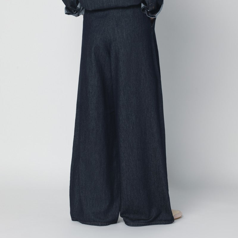 Dries Van Noten Pantaloni - Blu | 50615f78826febed97d5e6e1fbf345948ec39538