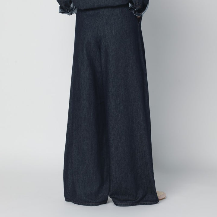 Dries Van Noten Pantaloni - Blu | 50615f78826febed97d5e6e1fbf345948ec39538