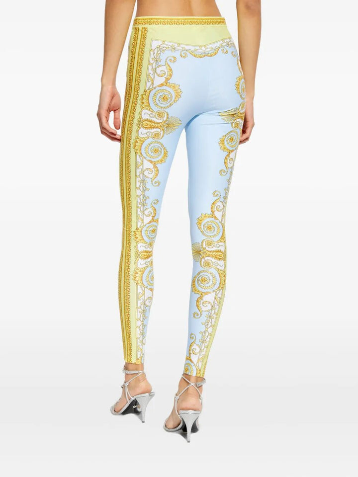 Versace Leggings - Blu | d96a0b9bd116c5e260fba4d5789cef7d230615c6