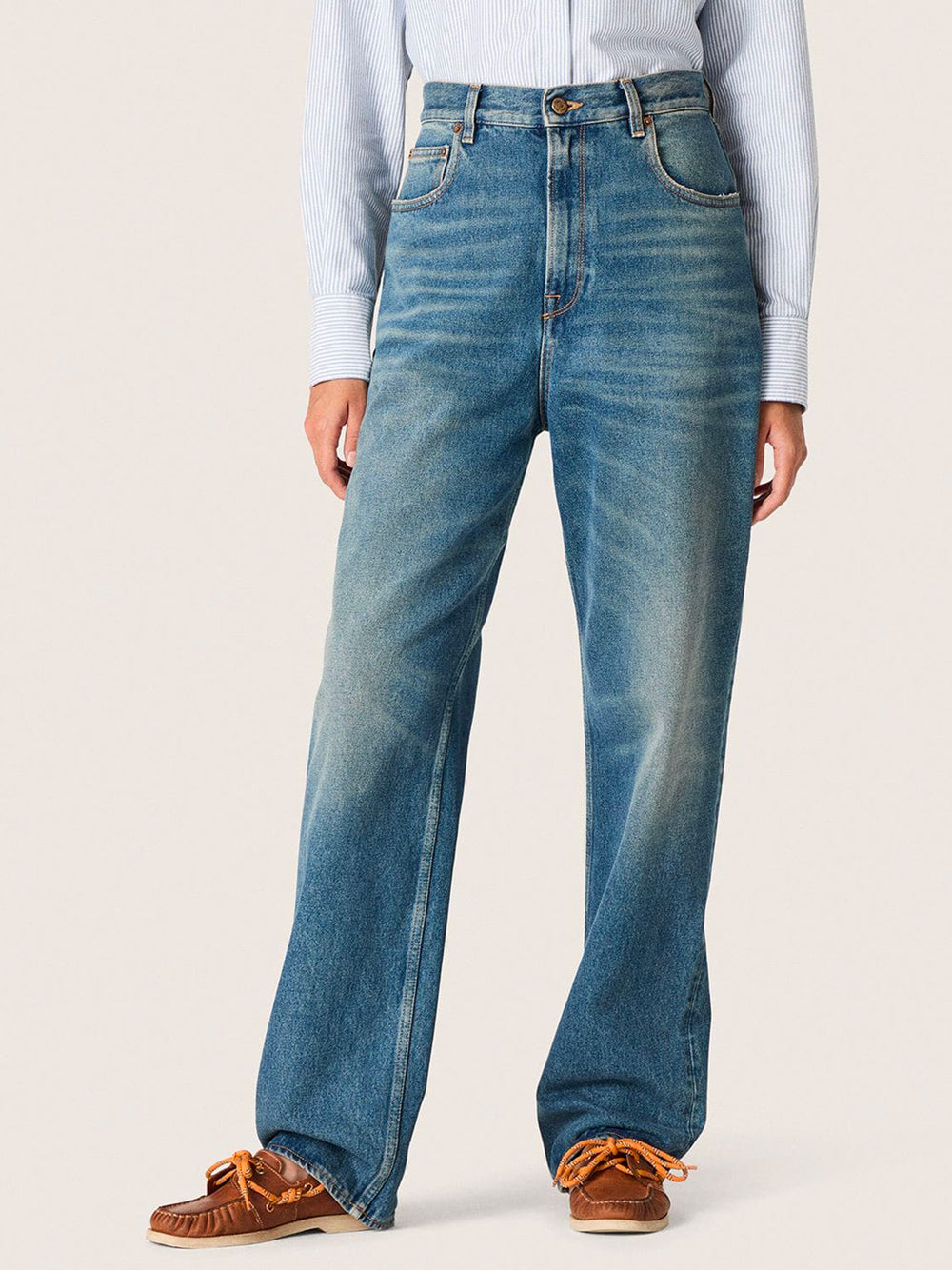 Golden Goose Straight leg - Blu | b367e1f90d4fb4cb47d266f9ec48c3d04e7640a7