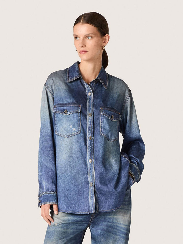 Golden Goose Denim&leather - Blu | 26b77c9d55c067b64fdfb21f3c6b0d298a0ab2c8