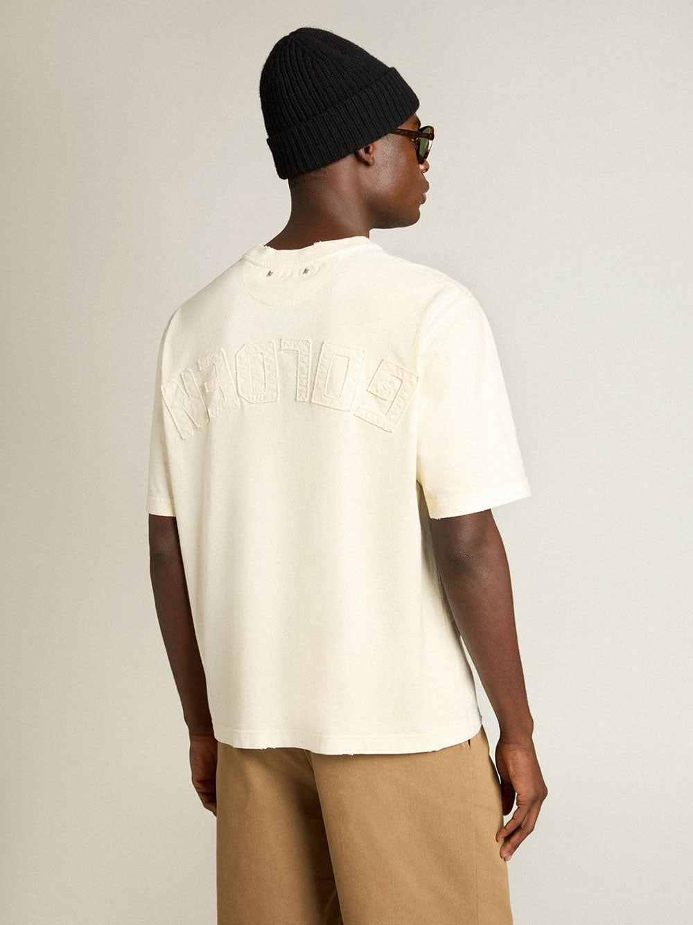 Golden Goose T-shirts - Nude & Neutrals | cfb2f1d07c2138a790461dcccc7144e054424009