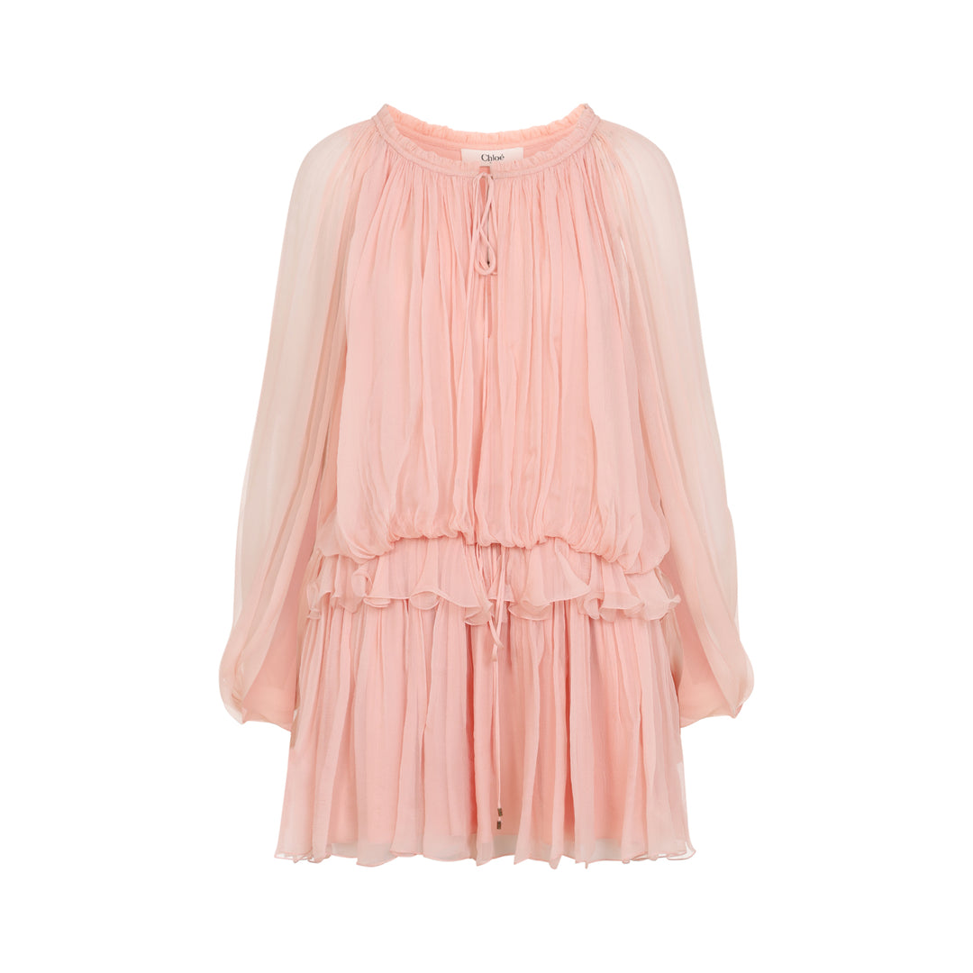 Chloe Mini dresses - Nude & Neutrals | b9db13239352230aa3e887d14666d20f0618cabc