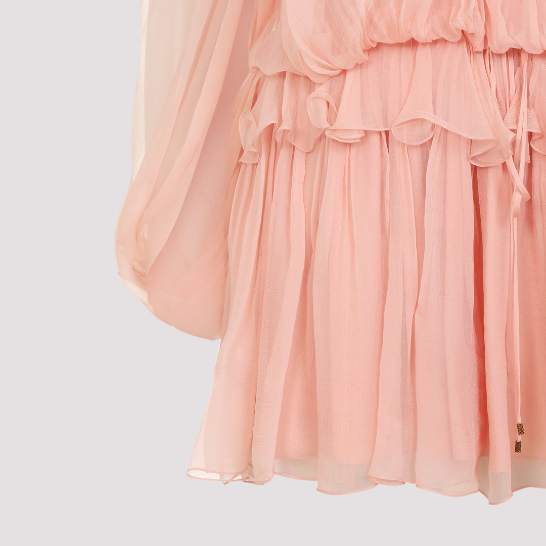 Chloe Mini dresses - Nude & Neutrals | 24cb6212e614bda1241645fe079a1cbb90b663ce