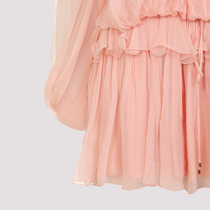 Chloe Mini dresses - Nude & Neutrals | 24cb6212e614bda1241645fe079a1cbb90b663ce
