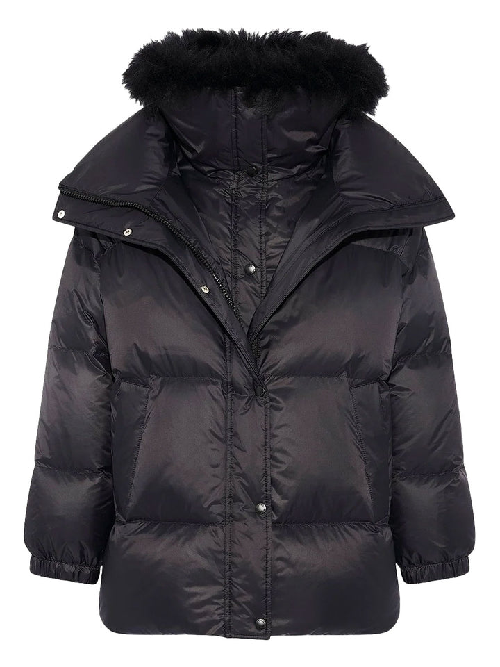 Yves Salomon Down jackets - Nero | edce405746f0c63d4da260aa778a8a7a41e6b647
